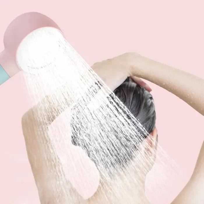 Pommeau de Douche Réversible à Double Jet avec Filtre Anti-Calcaire Haute Pression pour Soin de la Peau et Filtration Intégrée