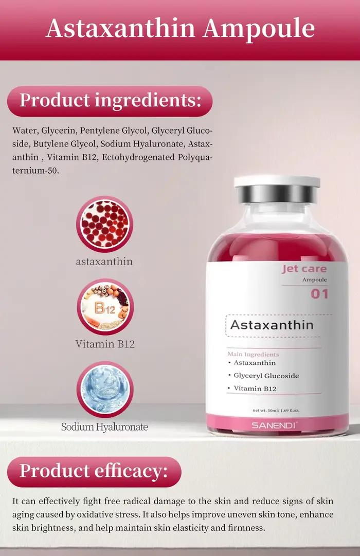 2520 Jet Peel sérum Ampoules Soins de la peau Anti-âge Acide hyaluronique Niacinamide Vitamine C E S