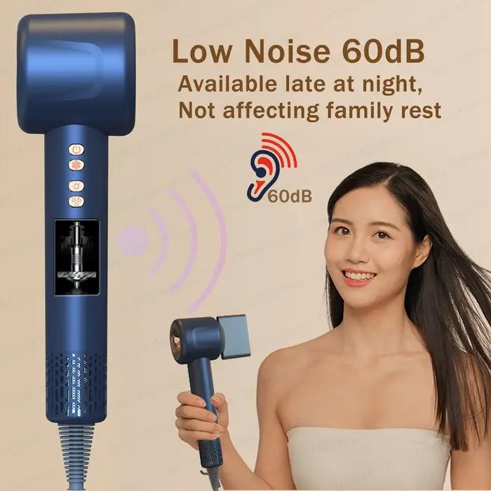 Super sèche-cheveux 220V sèche-cheveux sans feuilles soins personnels des cheveux style outil d'ions