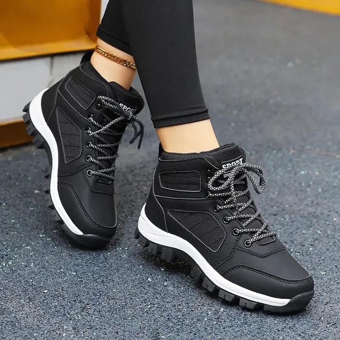 Femmes chaussures de sport blanc décontracté antidérapant chaussures de course en plein air randonné