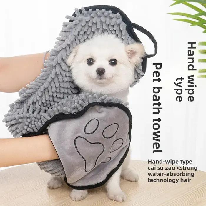 Serviette pour chien super absorbante et à séchage rapide