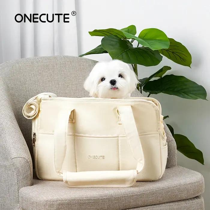 Sacs à bandoulière ONECUTE pour chiens et chats de taille moyenne pour sorties en extérieur élégantes et sécurisées