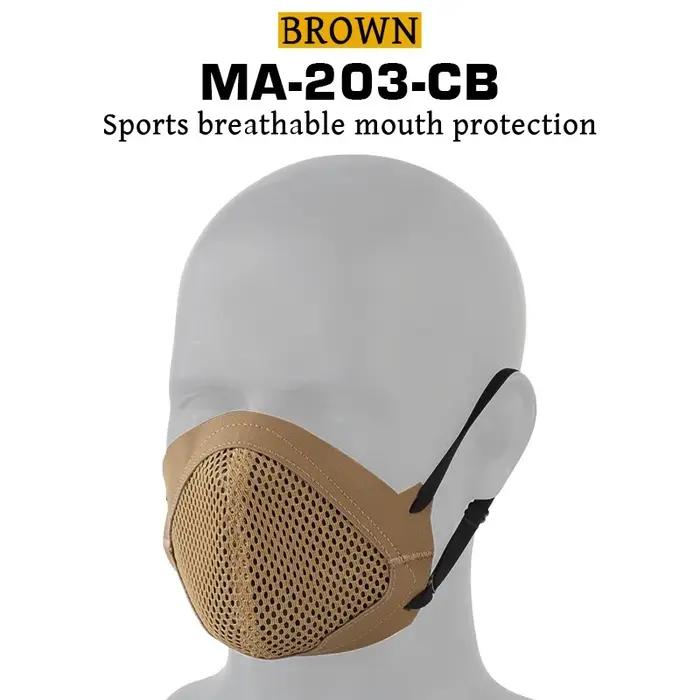 Masque de protection respiratoire pour hommes confort tout au long de la journée pour chasse en forêt et battue résistant poussière et allergènes