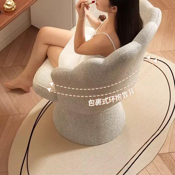 Fauteuils de salon OVOZI en velours minimaliste moderne pour adultes, mobilier de maison, chaises de loisirs élégantes, cadeaux pour occasions spéciales