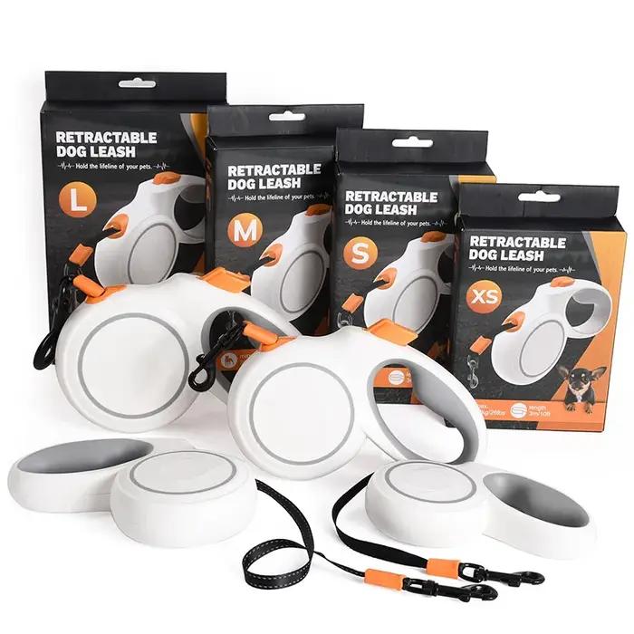 Corde de Traction réglable et Durable pour chien et chat, ceinture de course, Extension automatique Flexible, produits pour petits et moyens chiens, corde de Traction pour animaux de compagnie
