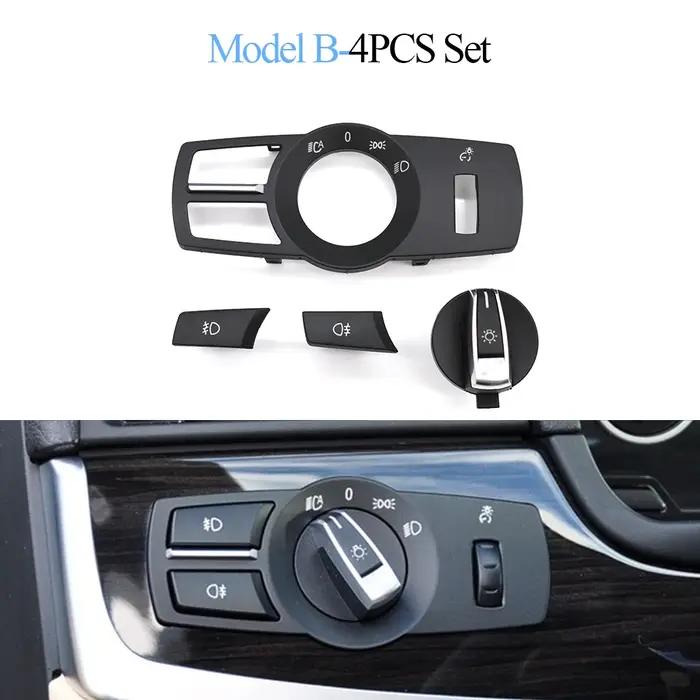 Couvercle de panneau de commande de phare intérieur de voiture