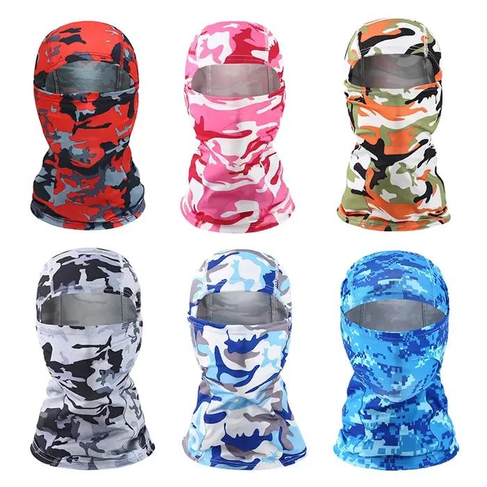 Cagoule de Camouflage masque complet Ski vélo cyclisme chasse couvre-tête écharpe Blaclava casquette