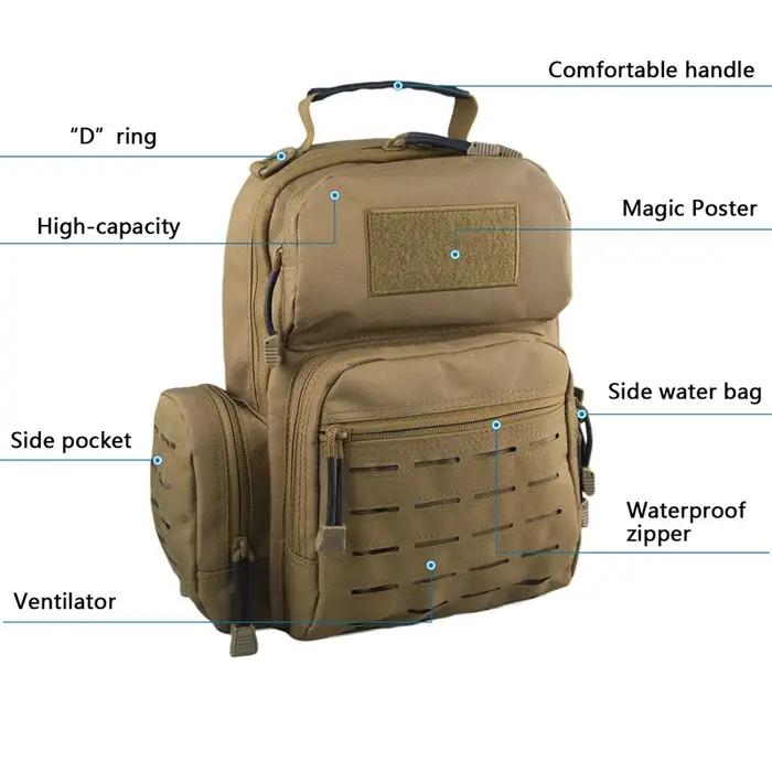 Sac à Dos Militaire Polyvalent DulBag pour la Chasse, le Camping et les Activités Extérieures Sportives