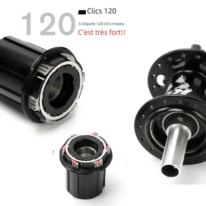 Moyeu de frein à disque à 6 roulements pour VTT