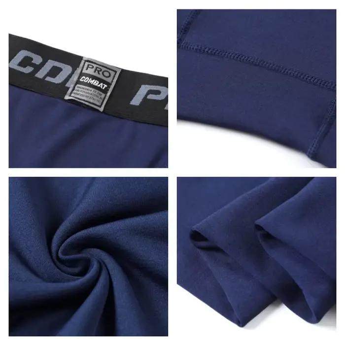 Sous-vêtements de sport pour hommes collants de Compression thermique polaire couche de Base de Ski survêtement Ski