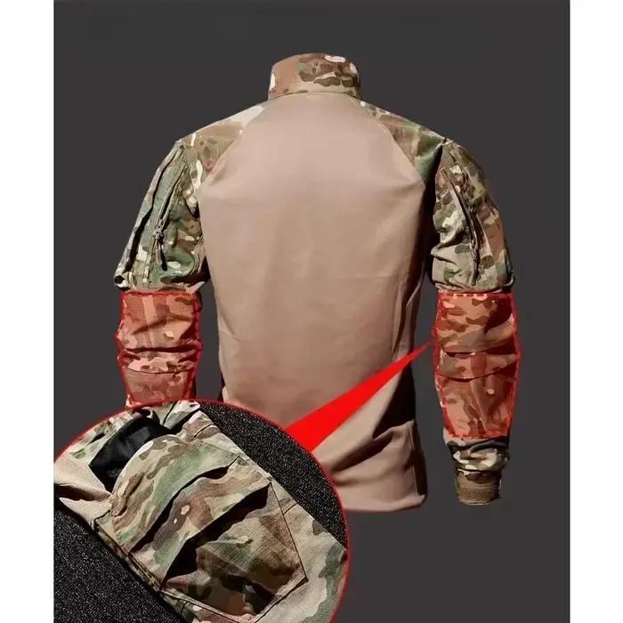 Ensemble tactique camouflage chasse professionnel - Veste + pantalon multi-poches résistant au vent