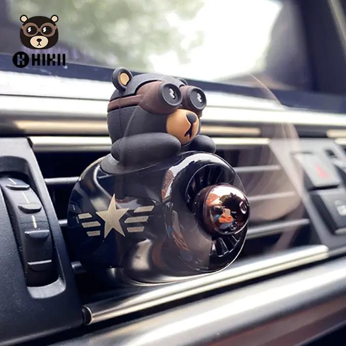 Ours pilote voiture désodorisant saveur chien évent parfum diffuseur
