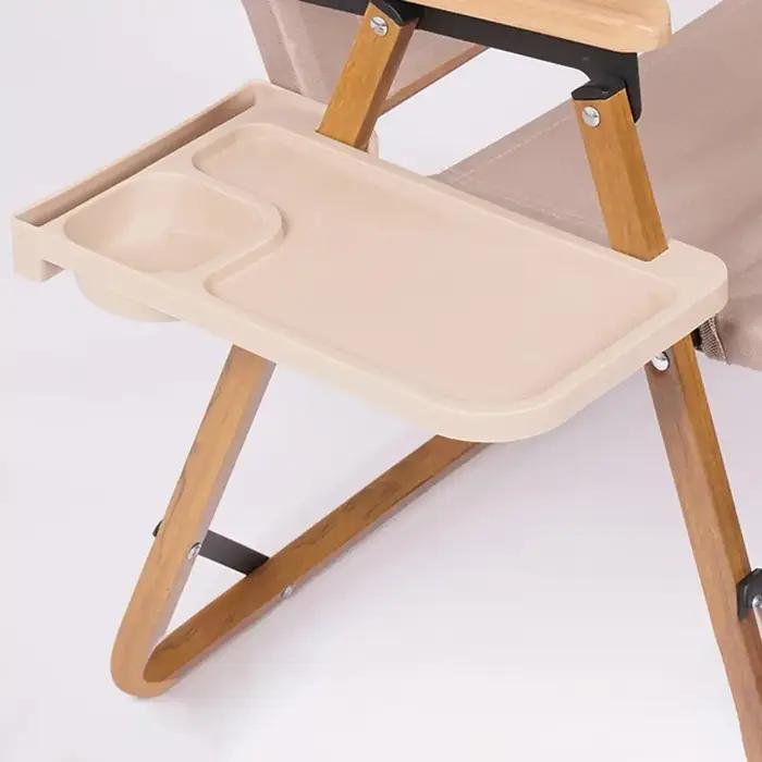 Chaise inclinable à Clip sur le bureau latéral, tasse Portable, support de téléphone, plateau polyva