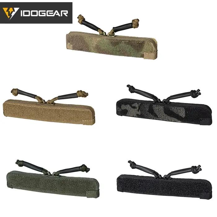 Poche de rangement à double fermeture éclair IDOGEAR pour gilet tactique JPC2.0 CPC AVS