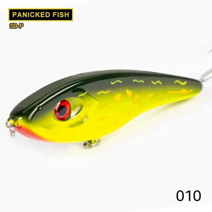 Leurre de pêche Hunthouse Musky Buster Jerkbait 115mm/32g 145mm/55g à coulée lente, sonorité forte,