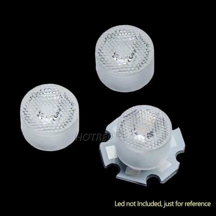 Lentille LED XPE étanche, réflecteur Plano ColliDonor, 100 pièces, 13mm, 1W, 3W, 5W, 3535, résistant