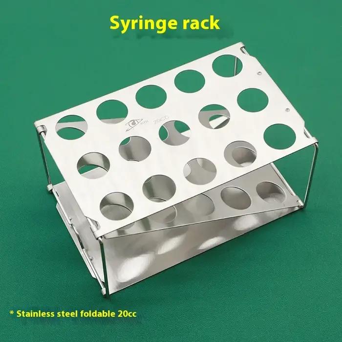 Support de seringue pliable Autoclavable