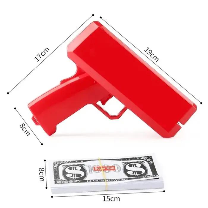 1 Ensemble de lanceurs de billets portables pour mariage, anniversaire, jeux, films, accessoires de