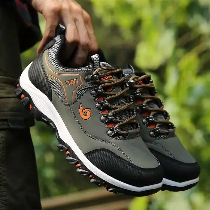 Chaussures de randonnée imperméables en synthétique pour hommes, baskets tactiques résistantes à l'usure pour trekking, marche et chasse occasions spéciales