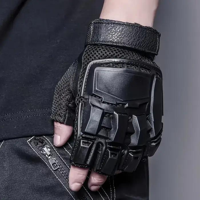 Gants thermiques sans doigts – Chauds, résistants à l'eau et améliorant la poignée pour moto, cyclis