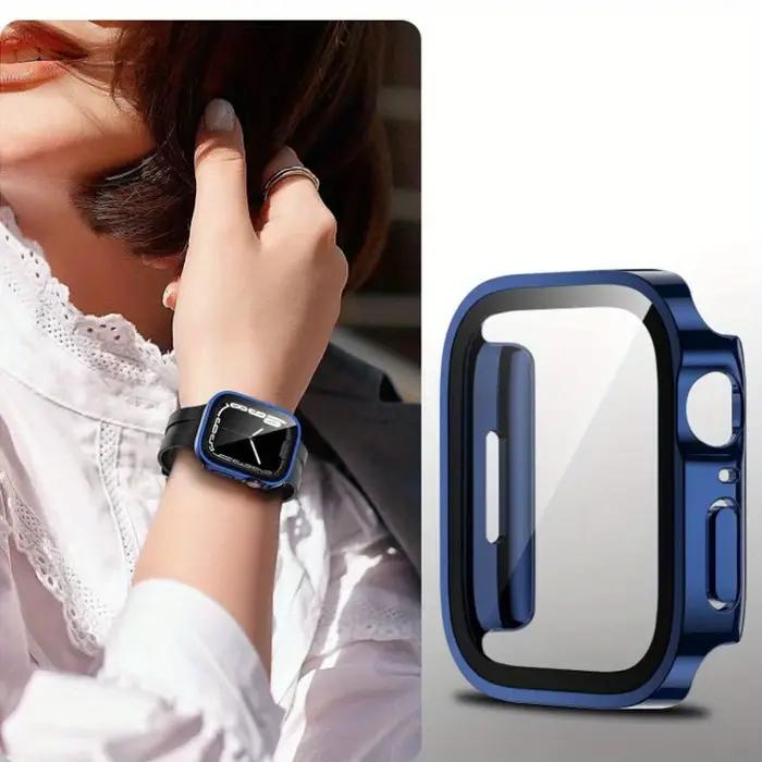 Coque étanche Apple Watch 7 8 9 - Protection écran et bumper 2 pièces - Accessoires iWatch 45mm 41mm