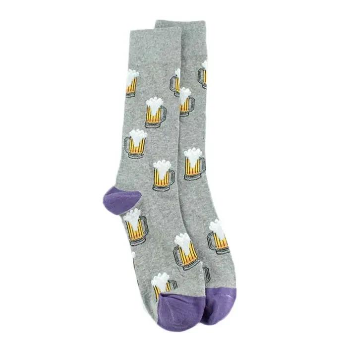 Chaussettes drôles unisexes
