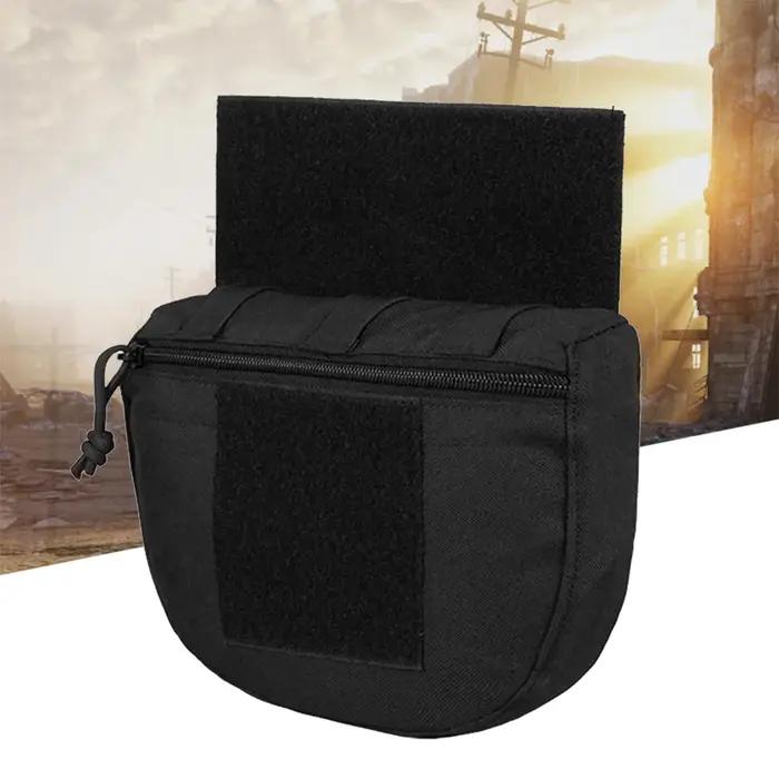 Sacoche poitrine multifonction MOLLE pour accessoires chasse pêche randonnée équipement tactique