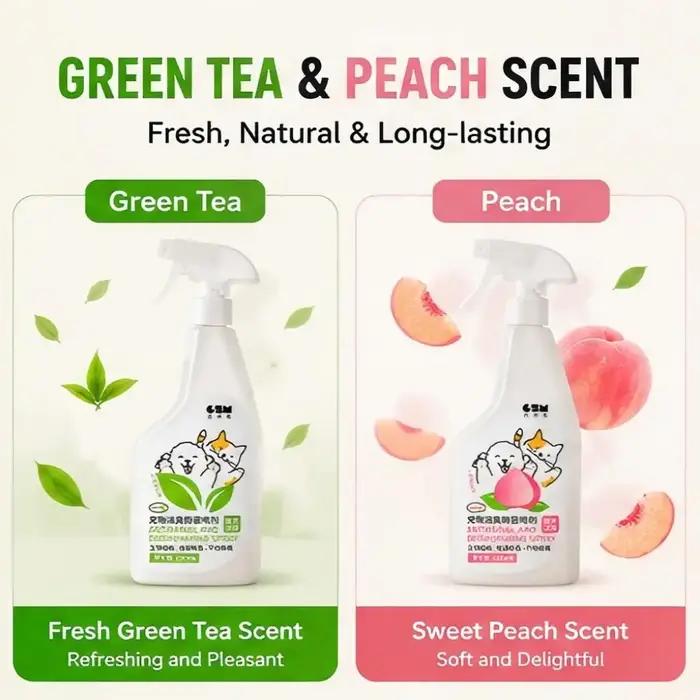 Spray Désodorisant pour Animaux de Compagnie