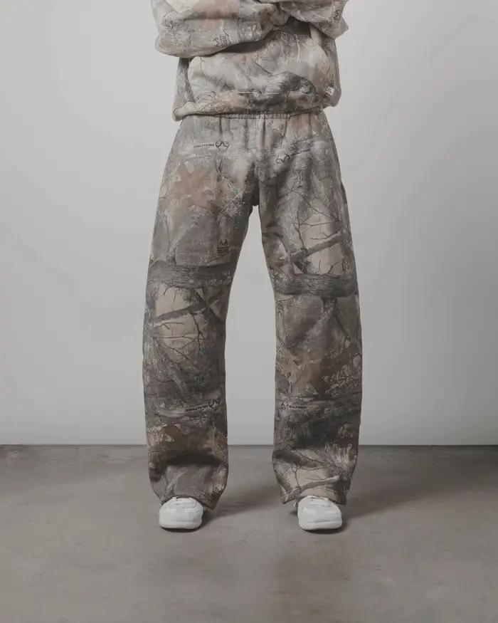 Pantalon camouflage streetwear chasse urbaine - Coupe oversized unisexe hip hop gothique