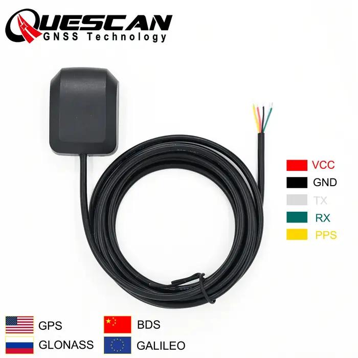 QUESCAN M10 récepteur GPS intelligent GNSS GPS Galileo GLONASS BeiDou QZSS SBAS Module d'antenne NTP