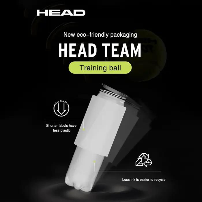 Balle de tennis HEAD Silver professionnelle pour entraînement et matchs, haute élasticité et durabilité, idéale pour les joueurs de tennis amateurs et professionnels, occasions spéciales et cadeau de qualité