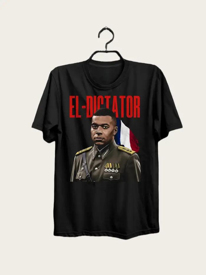 T-shirt humoristique Kylian Mbappé 2026 pour hommes et femmes, été, 100 % coton, vêtement tendance de haute qualité, haut à manches courtes, streetwear