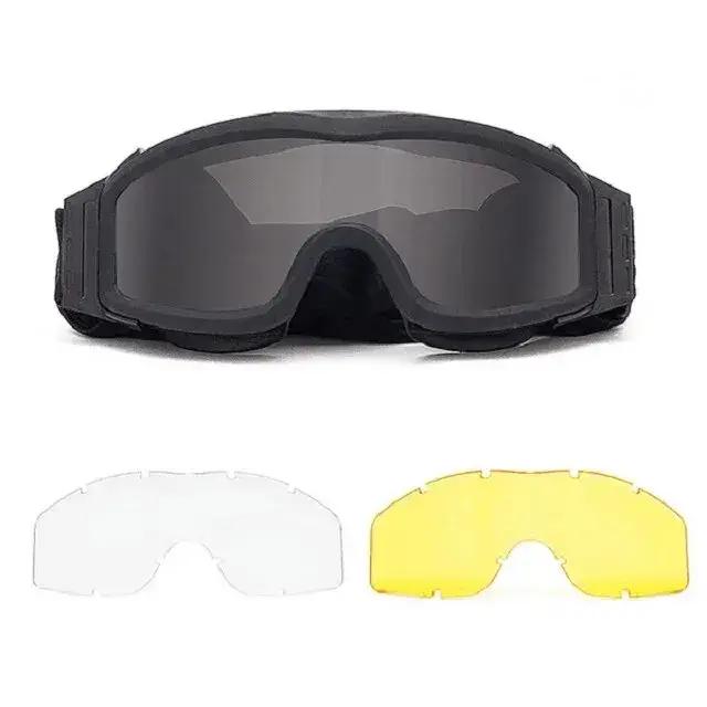 Lunettes tactiques anti-explosion et anti-impact pour chasse - Protection CS