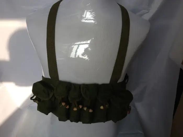 Surplus militaire chinois Type 79 Pouch Ammo Rig Chest souvenir artisanal historique pour collection militaire occasion spéciale