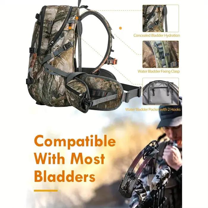 NOUVEAU VIEW 35L Sacs à dos de chasse pour hommes
