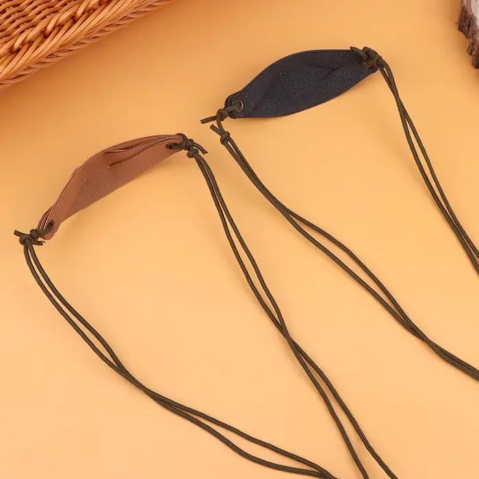 Slingshot en cuir fait main de style ancien pour chasseurs et amoureux de plein air, cadeau idéal pour occasions spéciales