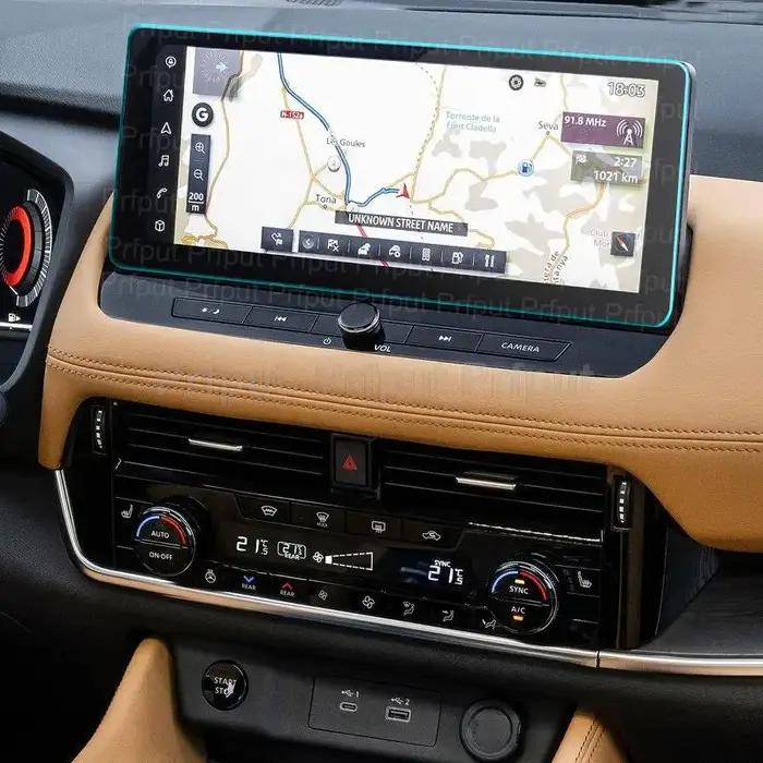 Film de protection d'écran en verre trempé pour Nissan x-trail 2023 12.3 pouces, accessoires d'intér