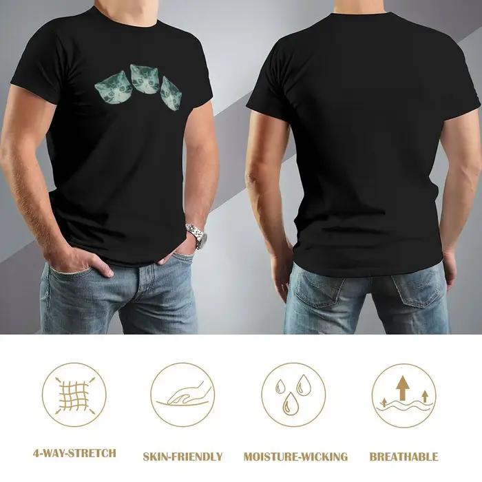 T-shirt Ugly Kitties Boris Pavlikovsky homme design graphique chic et décontracté pour hommes toutes saisons ocassions spéciales