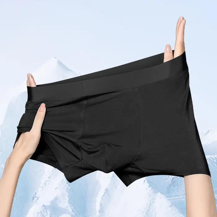 Boxers en polyester et élasthanne pour hommes de grande taille confortables et stylés pour le quotidien et les occasions spéciales