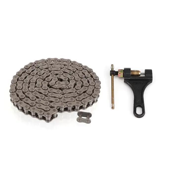 # 428 chaîne d'entraînement 140 maillons avec lien principal de connexion pour 50/70/90/110cc 125cc 150cc moto Dirt Pit Bike ATV Quad Go Kart