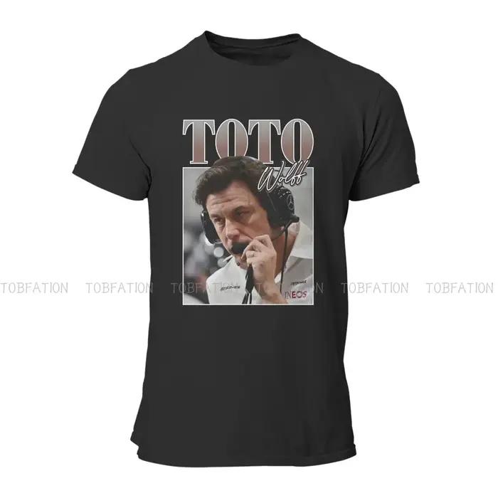 Tshirt Polyester F1 TOTO WOLFF Design Nouveau Homme Courses Automobiles Occasions Spéciales