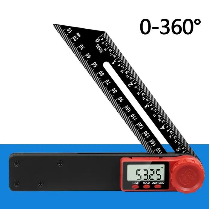 Règle d'angle numérique ETOPOO avec jauge de mesure précise pour bricoleurs et constructeurs pour travaux de plomberie et menuiserie