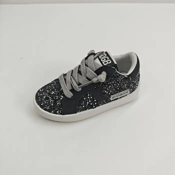 Chaussures enfants décontractées étoile filante semelles souples pointure ajustable pour filles et garçons occasions spéciales et quotidienne