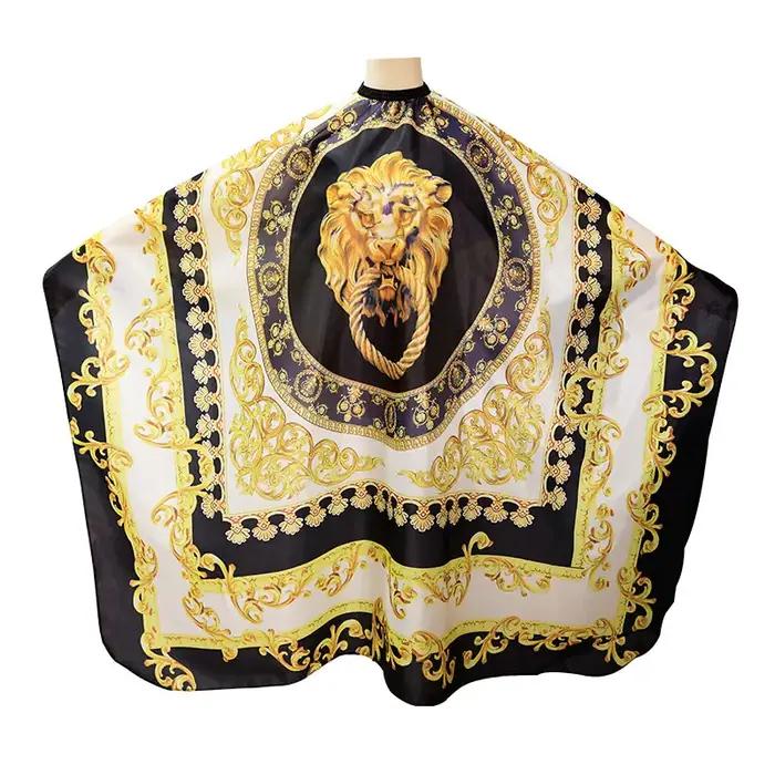 Coiffure professionnelle coiffeur tissu Lion motif robe barbier imperméable coiffeur tablier coupe d