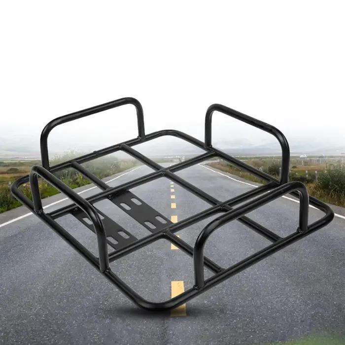 Panier de vélo arriere en fer robuste et decoratif pour transport facile sur vélo de montagne ou véhicule électrique occasions spéciales