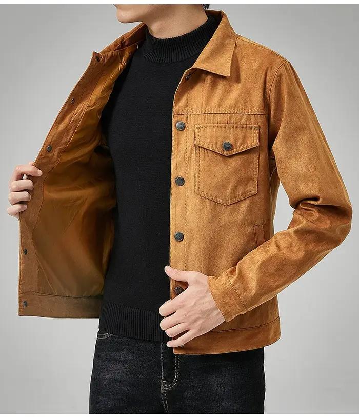 Veste de style britannique pour homme