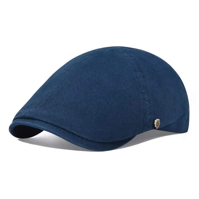 VOBOOM classique coton casquette plate Ivy casquettes hommes femmes gavroche taxiste pilote chapeau