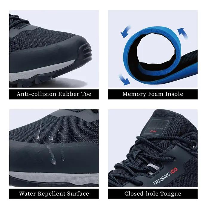 Baasploa-Baskets de randonnée légères et imperméables pour hommes, chaussures de marche, extérieur,