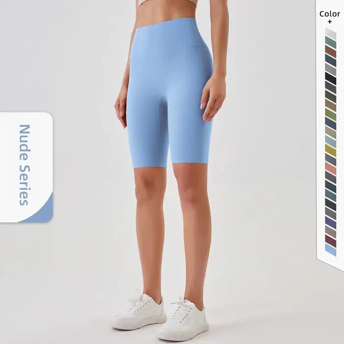 Short de yoga taille haute pour le levage des fesses, legging de yoga sans couture pour l'été, vêtem