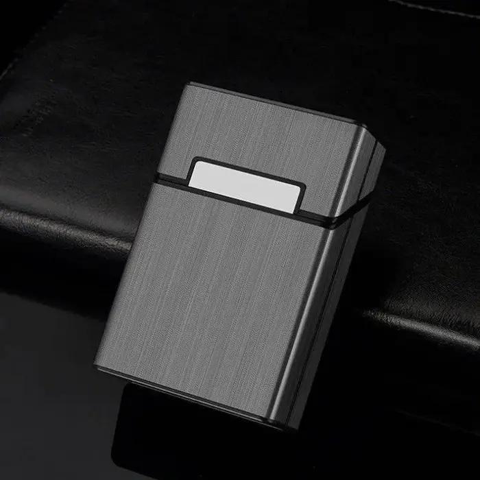 Étui à cigarettes de 20 emplacements, étanche et résistant aux chocs, compatible avec les cigarettes